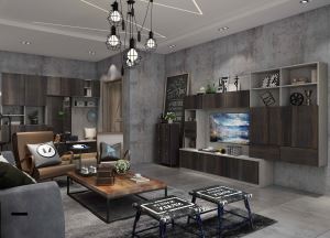 Moderni melamiini-TV-kabinetti