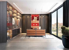 Tyylikäs Luxury Walk In Closet